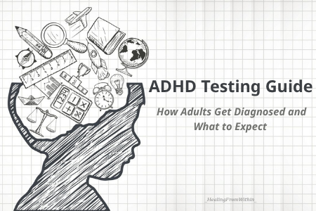 ADHD testing guide for adults – diagnosis process and expectations illustration